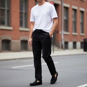 Black Velvet Dress Pants
